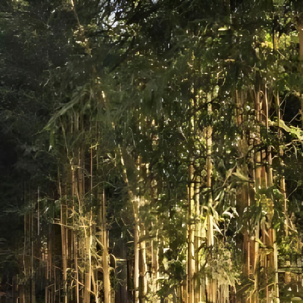 Phyllostachys aureosulcata f. aureocaulis  - Bambou moyen aureocaulis 